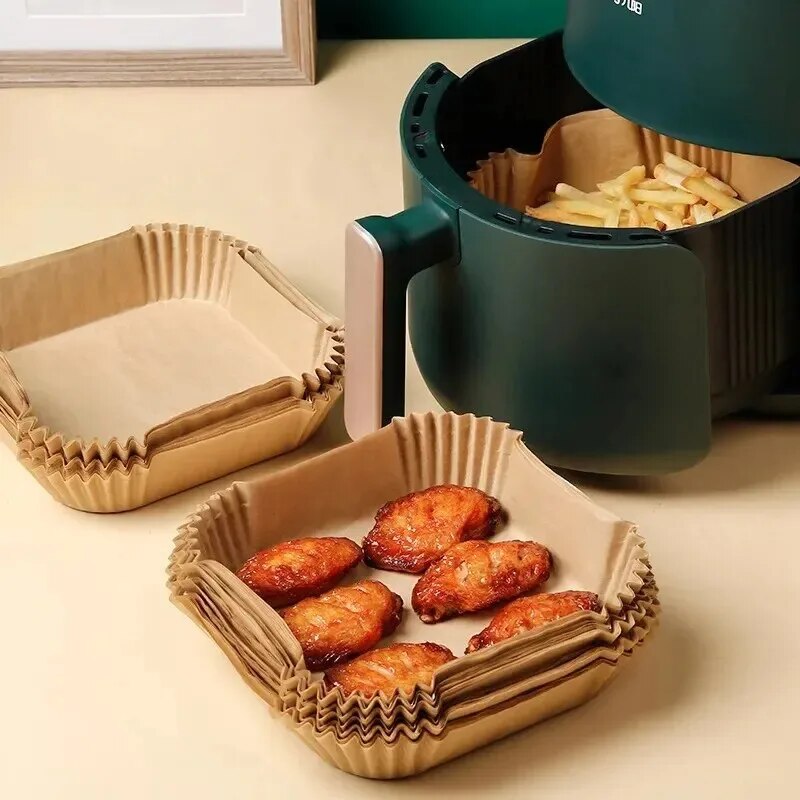 50Pcs Air Fryer Disposable Pap - огляд і ціна Kitchen Paper For Baking