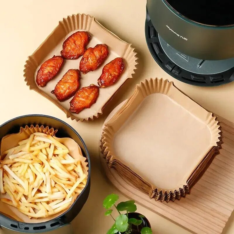 50Pcs Air Fryer Disposable Pap - огляд і ціна Kitchen Paper For Baking