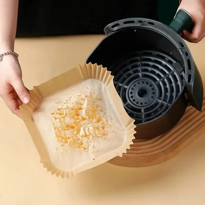 50Pcs Air Fryer Disposable Pap - огляд і ціна Kitchen Paper For Baking
