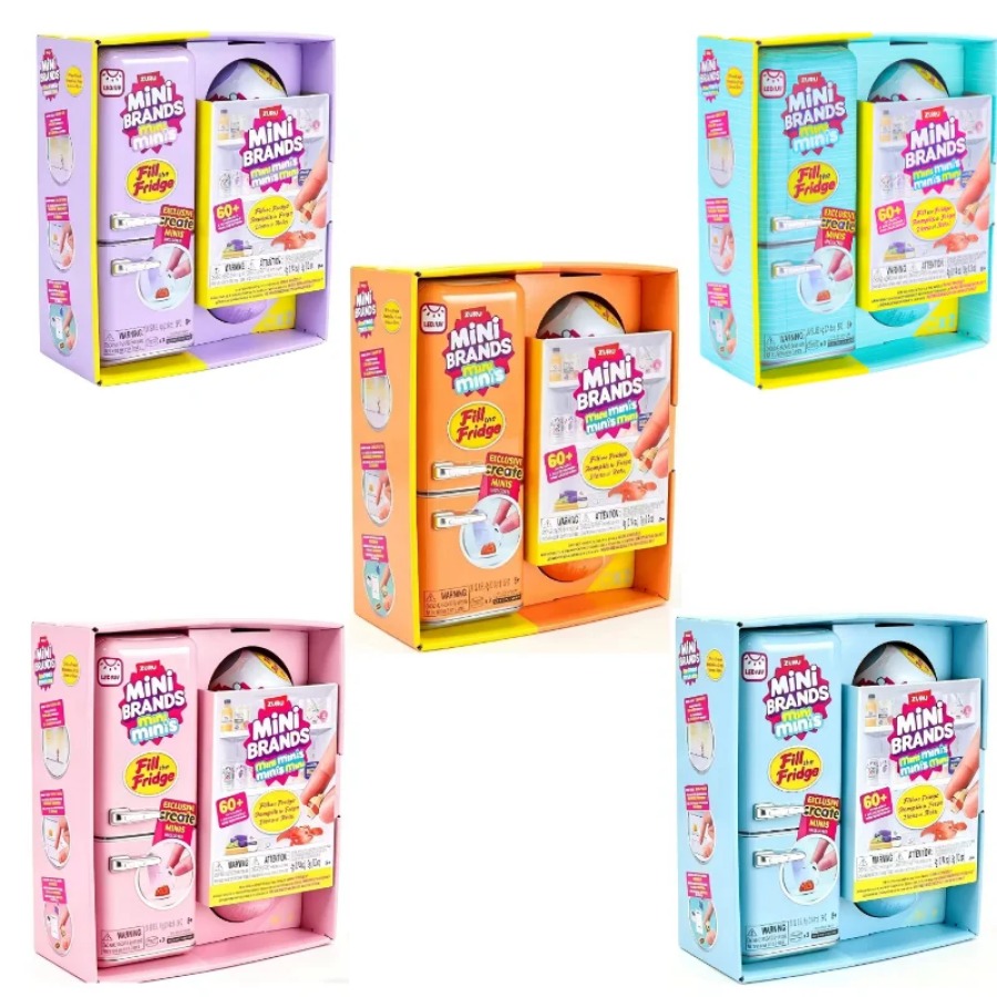 ZURU 5 Surprise Mini Fridge Ba - огляд і ціна Miniature Baking Kitchen