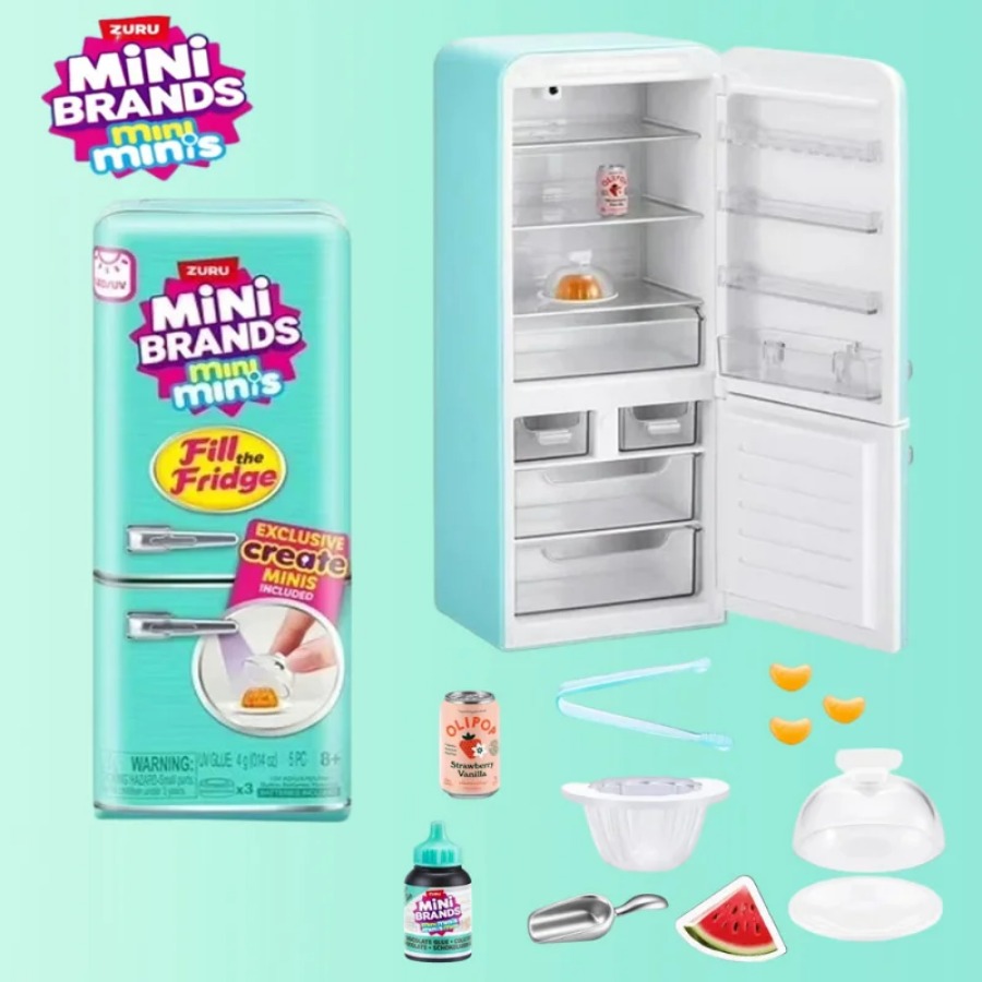ZURU 5 Surprise Mini Fridge Ba - огляд і ціна Miniature Baking Kitchen