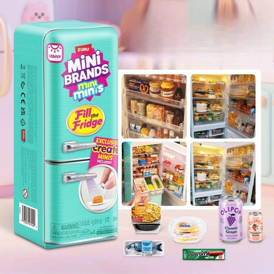 ZURU 5 Surprise Mini Fridge Ba - огляд і ціна Miniature Baking Kitchen