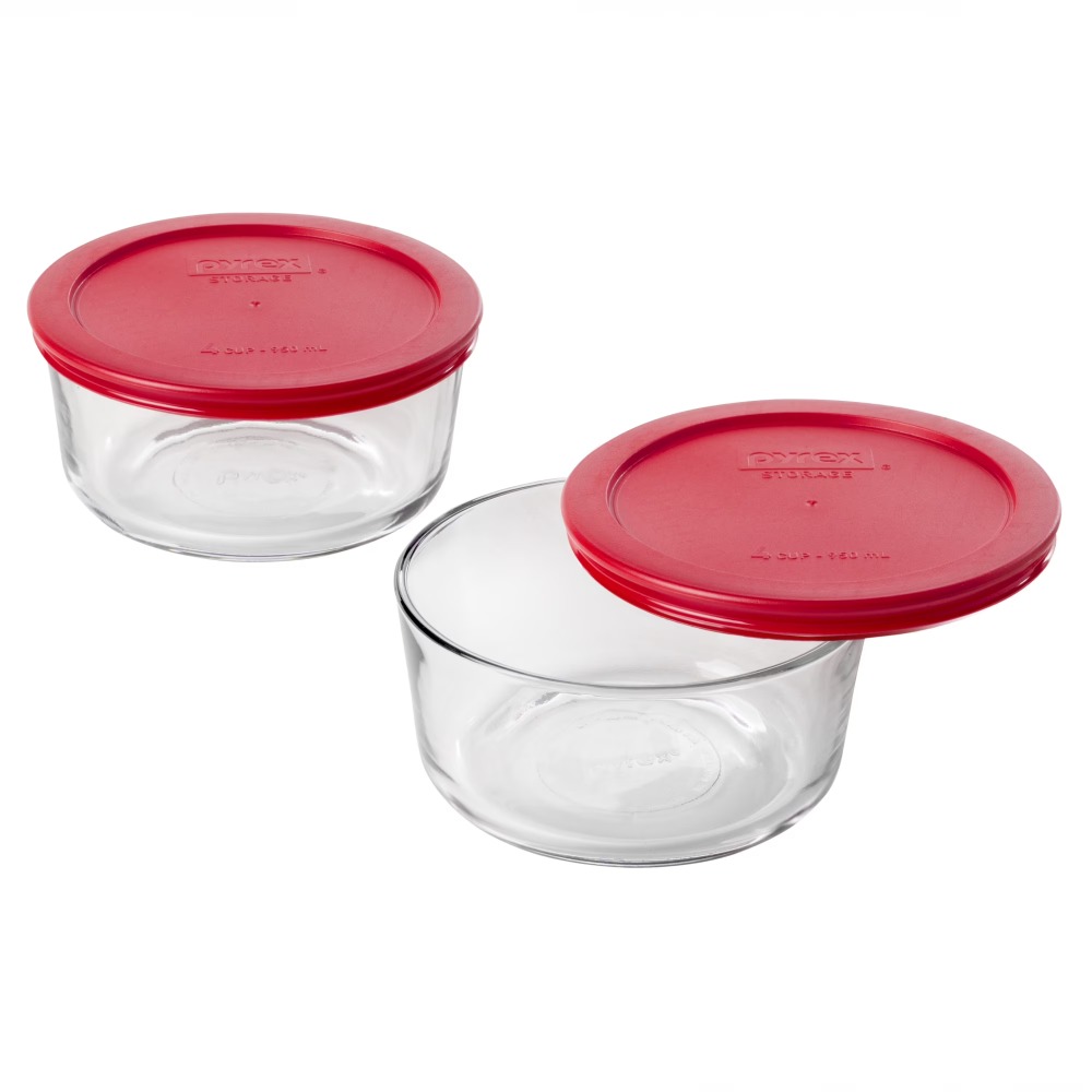 Glass Food Storage Container S - огляд і ціна Kitchen Glass Baking Set